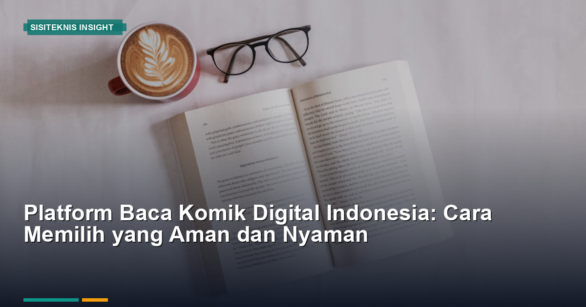 Platform Baca Komik Digital Indonesia: Cara Memilih yang Aman & Nyaman